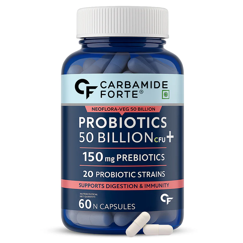CF Carbamide forte Probiotics-Prebiotic 50 Billion CFU 60caps